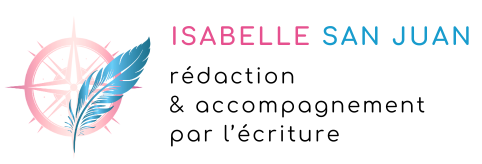 Logo ISJ avec rose des vents et plume